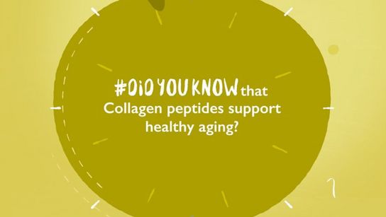 Fact: Didyouknow that collagen peptides support healthy aging?