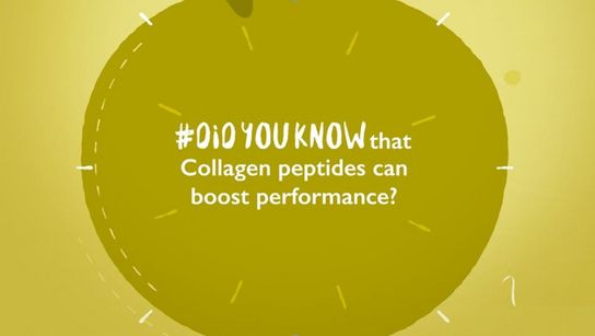 Fact: Didyouknow that collagen peptides can boost performance?