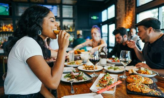 people eating